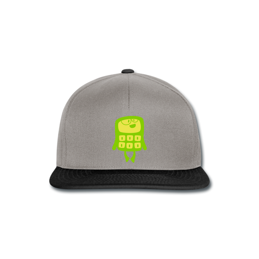 Gorra Snapback"Funny Calculator" - graphite/black