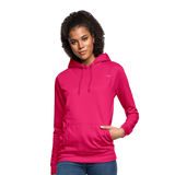 Sudadera con capucha"Fight for right" - dark pink