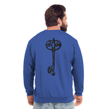 Sudadera unisex"Sucre" - royal blue