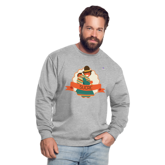 Sudadera unisex"Sucre" - salt & pepper