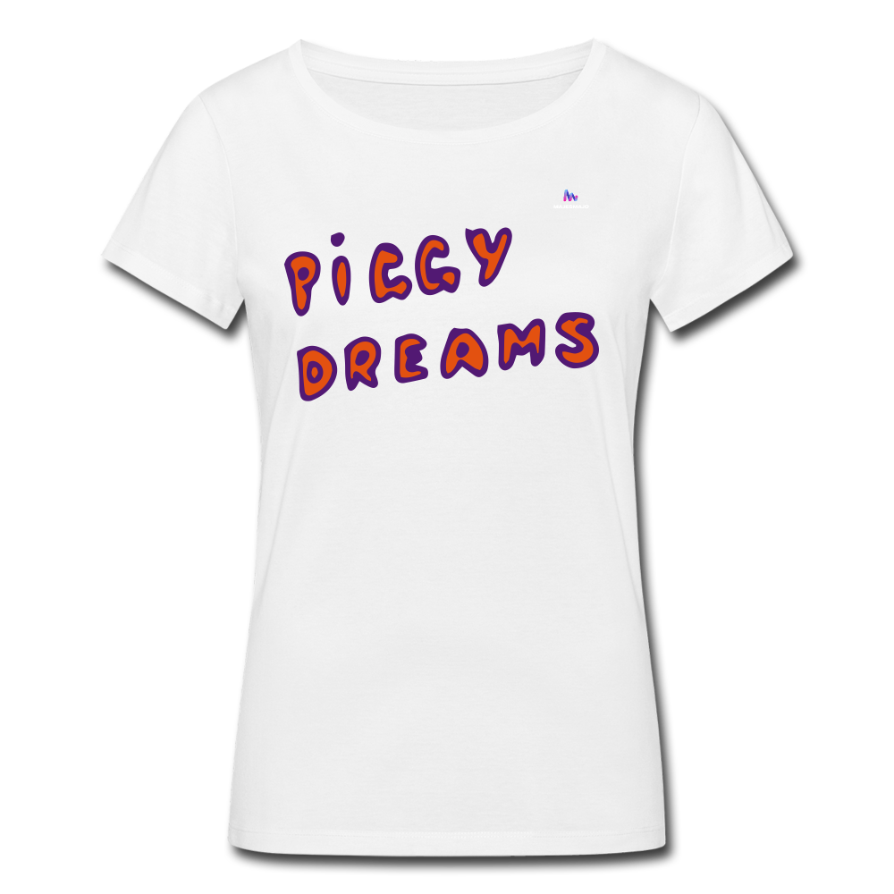 Camiseta ecológica de Stanley & Stella"Piggy dreams" - white