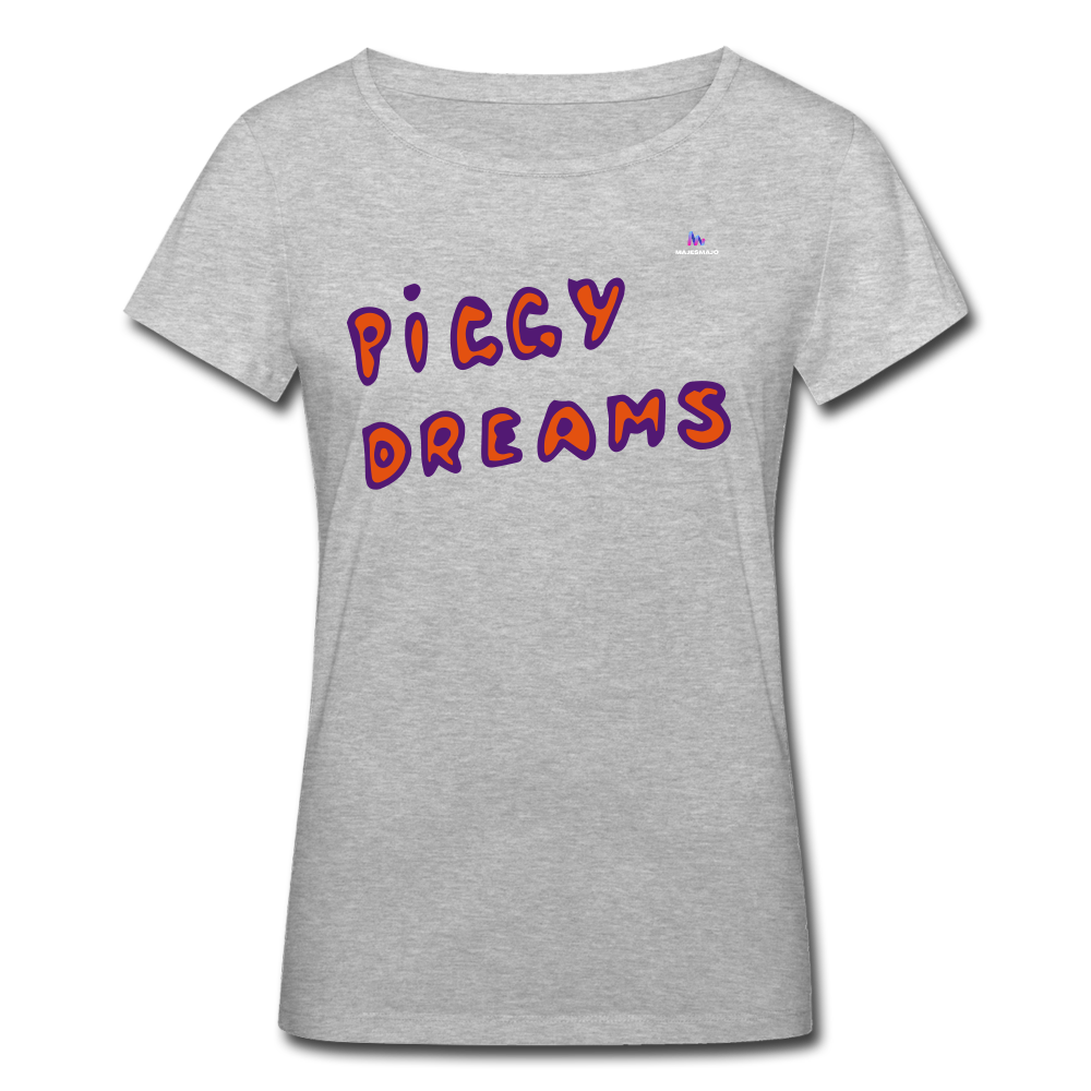 Camiseta ecológica de Stanley & Stella"Piggy dreams" - heather grey