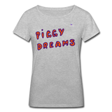 Camiseta ecológica de Stanley & Stella"Piggy dreams" - heather grey