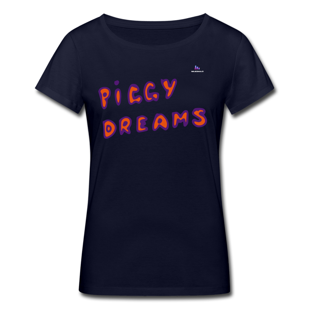 Camiseta ecológica de Stanley & Stella"Piggy dreams" - navy