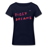 Camiseta ecológica de Stanley & Stella"Piggy dreams" - navy