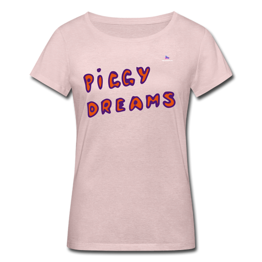 Camiseta ecológica de Stanley & Stella"Piggy dreams" - cream heather pink