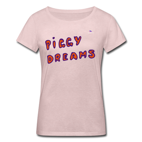 Camiseta ecológica de Stanley & Stella"Piggy dreams" - cream heather pink