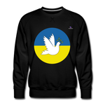 Sudadera premium"Peace Dove Ukraine" - black