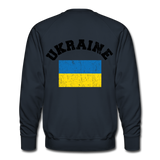 Sudadera premium"Peace Dove Ukraine" - navy