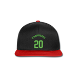 Gorra Snapback"St patty trikot" - black/red