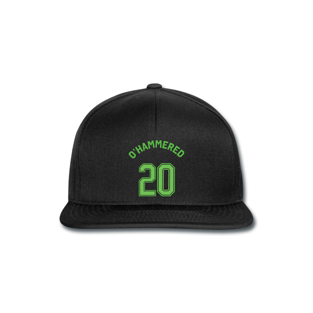 Gorra Snapback"St patty trikot" - black/black