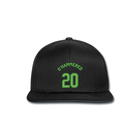 Gorra Snapback"St patty trikot" - black/black