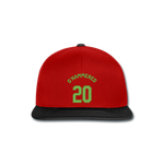 Gorra Snapback"St patty trikot" - red/black