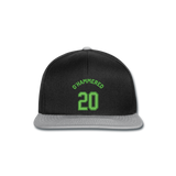 Gorra Snapback"St patty trikot" - black/grey