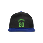 Gorra Snapback"St patty trikot" - black/bright royal