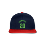 Gorra Snapback"St patty trikot" - navy/red