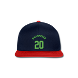 Gorra Snapback"St patty trikot" - navy/red