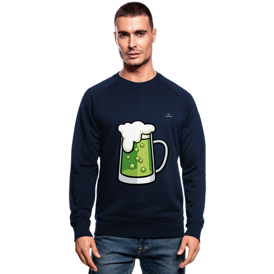 Sudadera ecológica de Stanley & Stella"Shamrock" - navy