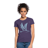 Camiseta"eagle" - dark purple