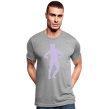 Camiseta Tri-Blend unisex de Bella + Canvas"posing body builder" - heather grey