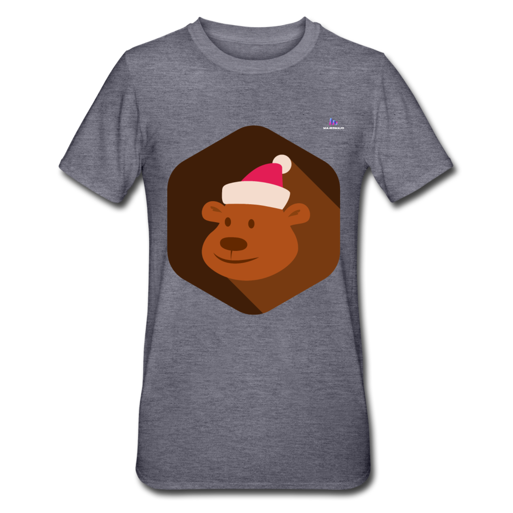 Camiseta en polialgodón unisex"Bear freexmas17mnr" - heather navy