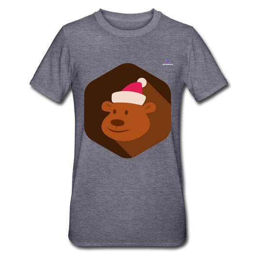 Camiseta en polialgodón unisex"Bear freexmas17mnr" - heather navy