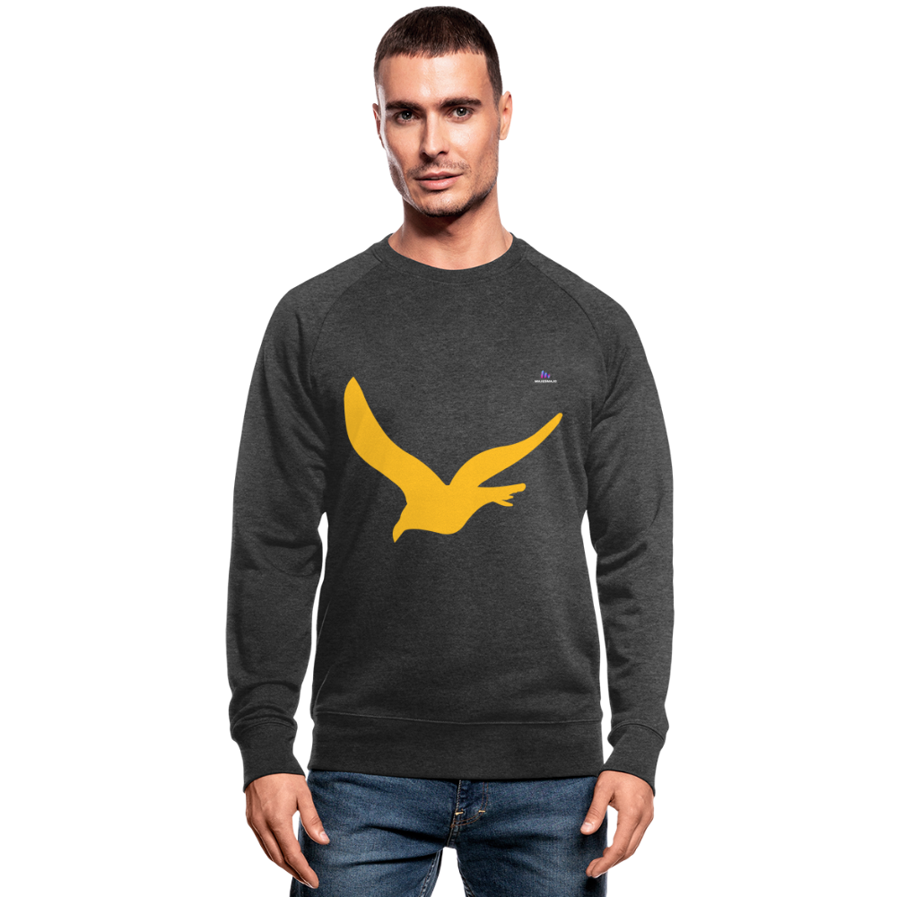 Sudadera ecológica de Stanley & Stella"Wild nature" - dark grey heather