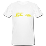 Camiseta ecológica"racing car" - white