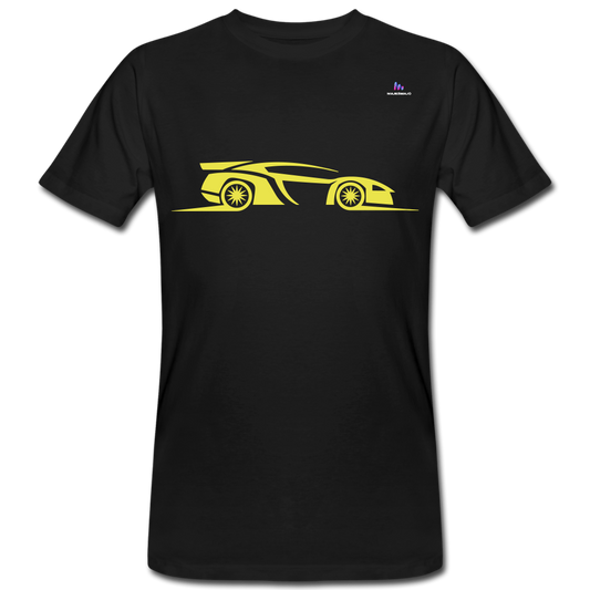 Camiseta ecológica"racing car" - black
