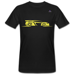 Camiseta ecológica"racing car" - black