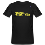 Camiseta ecológica"racing car" - black