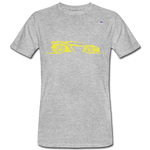 Camiseta ecológica"racing car" - heather grey