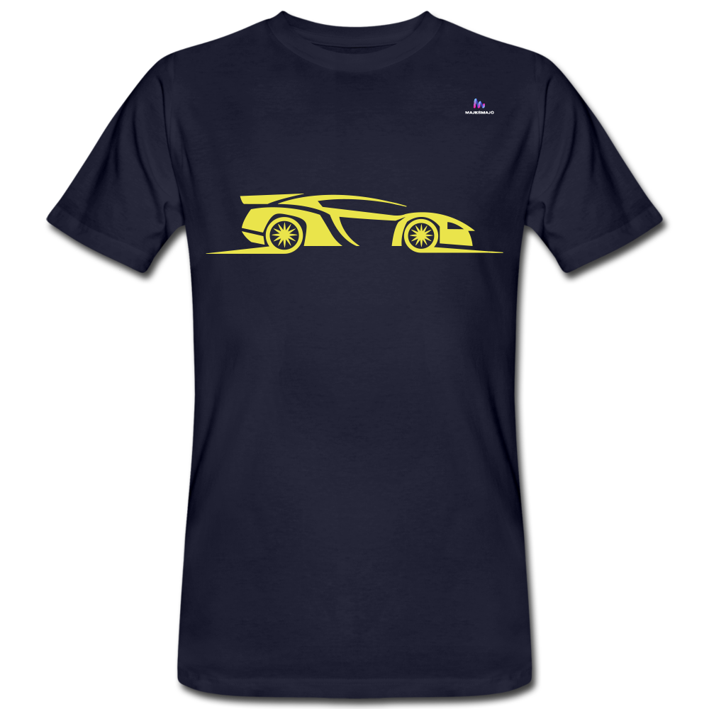 Camiseta ecológica"racing car" - navy