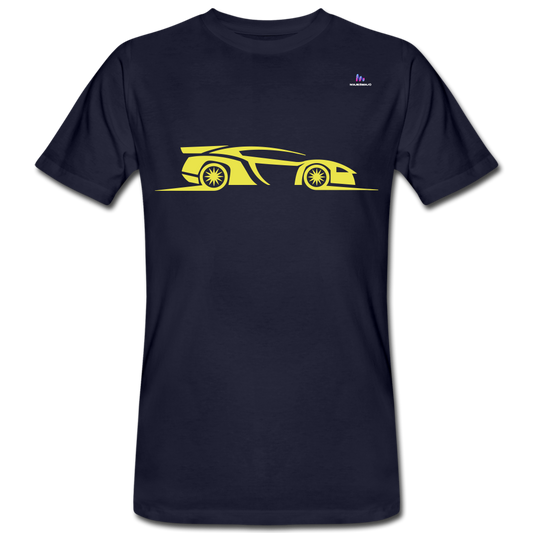 Camiseta ecológica"racing car" - navy