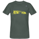 Camiseta ecológica"racing car" - grey-green