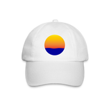 Gorra béisbol"sunset03" - white/white