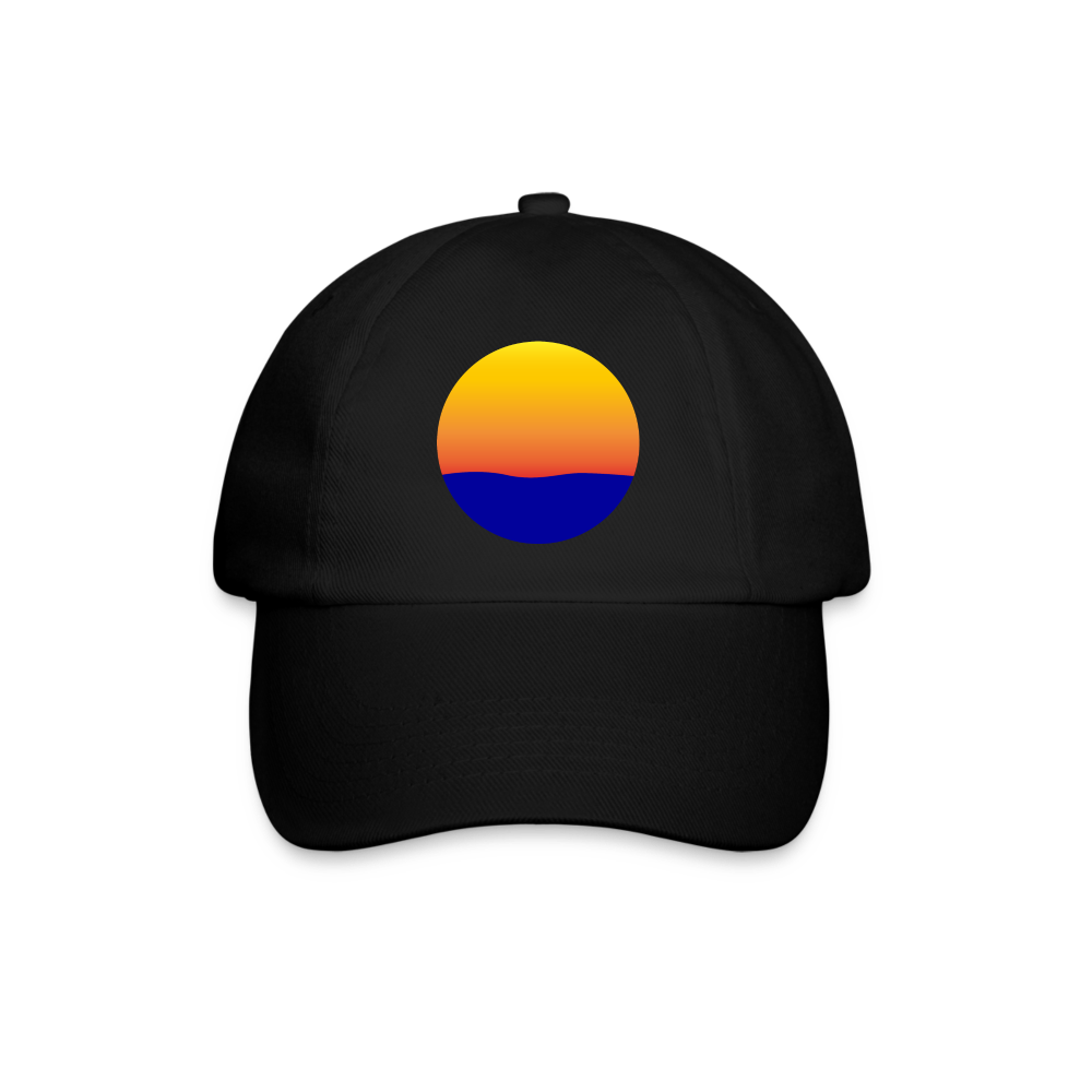 Gorra béisbol"sunset03" - black/black