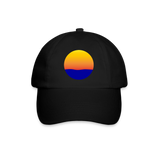 Gorra béisbol"sunset03" - black/black