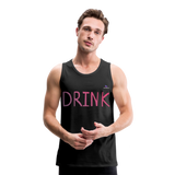 Tank top premium"Drink" - black