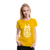 Camiseta premium"Tribal" - sun yellow