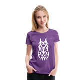 Camiseta premium"Tribal" - purple