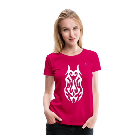 Camiseta premium"Tribal" - dark pink