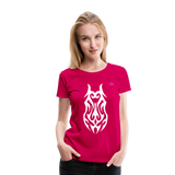 Camiseta premium"Tribal" - dark pink