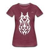 Camiseta premium"Tribal" - heather burgundy