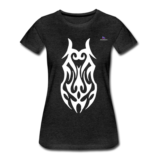 Camiseta premium"Tribal" - charcoal grey