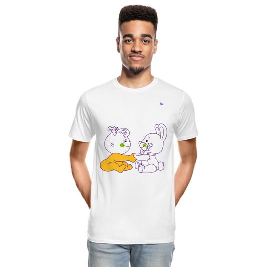 Camiseta orgánica premium"Baby girl" - white