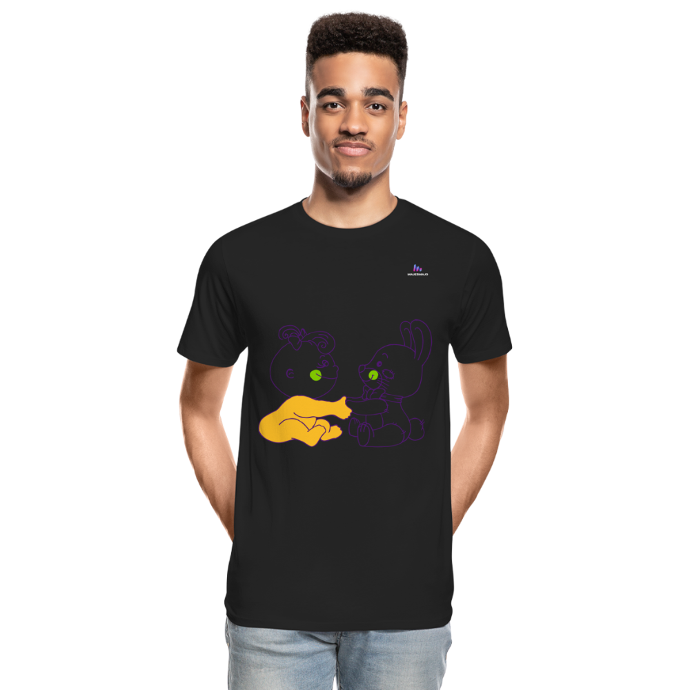 Camiseta orgánica premium"Baby girl" - black