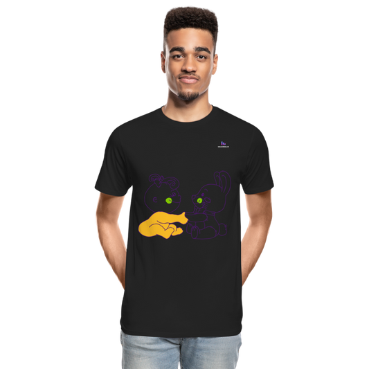 Camiseta orgánica premium"Baby girl" - black