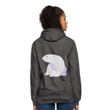 Sudadera con capucha en contraste"Polar bear" - charcoal/black