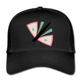 Gorra de camionero"Butterfly" - black/black